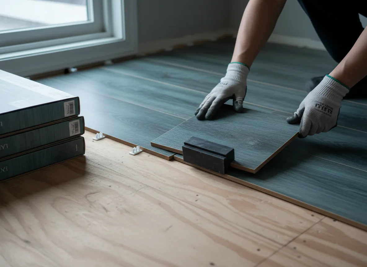 Luxury Vinyl Plank Installation company in Germantown, IL
